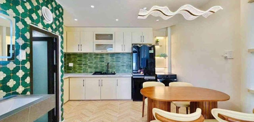 bếp nhà gò vấp nhỏ gọn đầy đủ tiện nghi