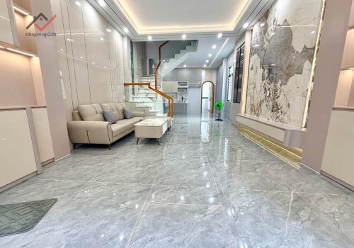 Bán Nhà Đường Số 9 Gò Vấp 4.5x15m Hẻm Xe Hơi Thông Sát Mặt Tiền Sổ Hồng Riêng