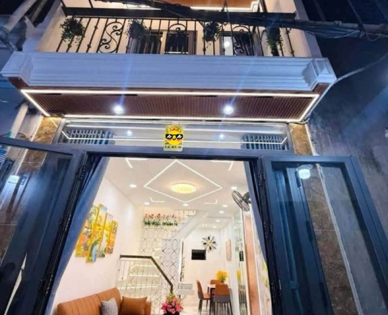 BÁN NHÀ BÙI QUANG LÀ PHƯỜNG 12 GÒ VẤP-TẶNG NỘI THẤT