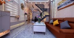 Không gian nội thất phòng khách sang trọng hiện đại tại nhà hẻm Thống Nhất Gò Vấp dưới 6 tỷ