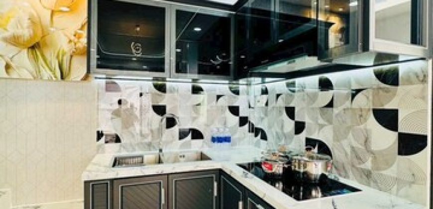 Nhà bếp hiện đại sạch sẽ nhà Gò Vấp đường Lê Hoàng Phái Phường 17 Quận Gò