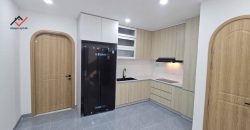 Khu vực bếp của nhà Gò Vấp Quang Trung, thiết kế gọn gàng, đầy đủ công năng cho nhu cầu sinh hoạt gia đình.