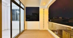 Sân thượng view thoáng mát của căn nhà Gò Vấp 4 tầng đúc kiên cố