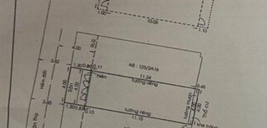 Sổ hồng riêng hoàn công đủ căn nhà đúc kiên cố đường Lê Đức Thọ Gò Vấp