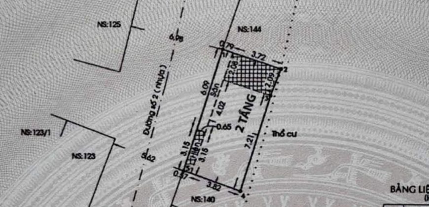 Sổ hồng riêng chính chủ, pháp lý minh bạch của căn nhà Gò Vấp dưới 5 tỷ.