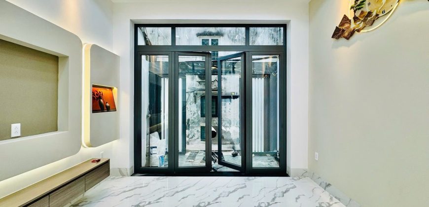 Thiết kế phòng khách tối ưu diện tích của nhà phố Quận Gò Vấp