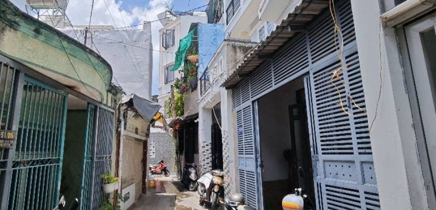 Nhà Gò Vấp dưới 5 tỷ đường Thống Nhất Phường 11 quận Gò Vấp, mặt tiền nhà đẹp, diện tích 63m², giá 4,8 tỷ. hẻm lớn