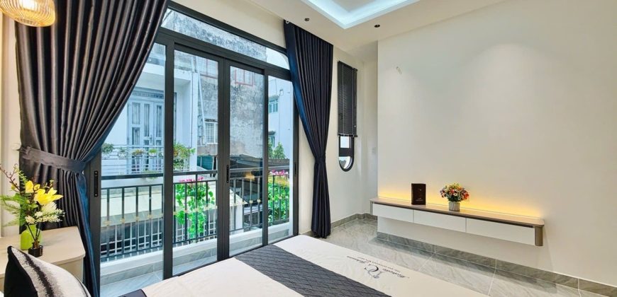 Không gian phòng ngủ thứ 3 đầy đủ ánh sáng tự nhiên tại nhà đất Gò Vấp