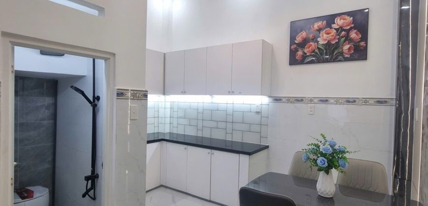 Không gian bếp ấm cúng căn nhà đẹp Gò Vấp phân khúc dưới 5 tỷ