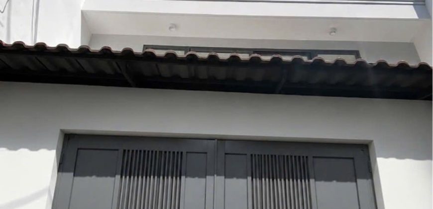 Mặt tiền nhà phố Gò Vấp hẻm thông đường Nguyễn Văn Khối Phường 9 giá dưới 8 tỷ