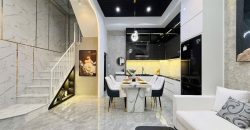 Phòng khách nhà phố Gò Vấp hẻm xe hơi đường Thống Nhất, Phường 15 sáng và thoáng