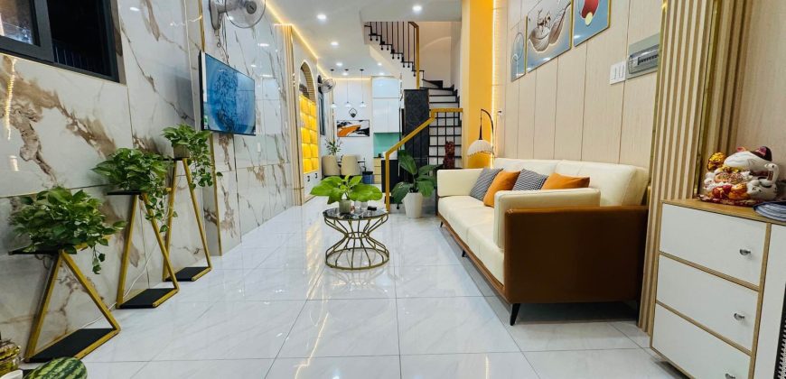 Thiết kế phòng khách nhà phố Gò Vấp đường Quang Trung Phường Thông Tây Hội