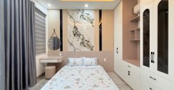 Phòng ngủ master thiết kế trang nhã full nội thất xịn tại nhà Gò Vấp Đường Số 59