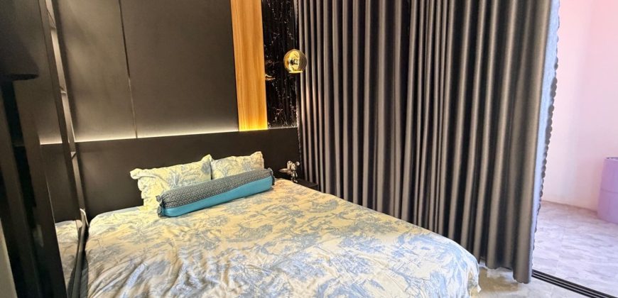 Phòng ngủ nhà đẹp Gò Vấp đường Thống Nhất, Phường 15 yên tĩnh, đón ánh sáng tự nhiên.