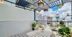 Sân thượng nhà Gò Vấp đường Quang Trung Phường 10 quận Gò Vấp thoáng mát
