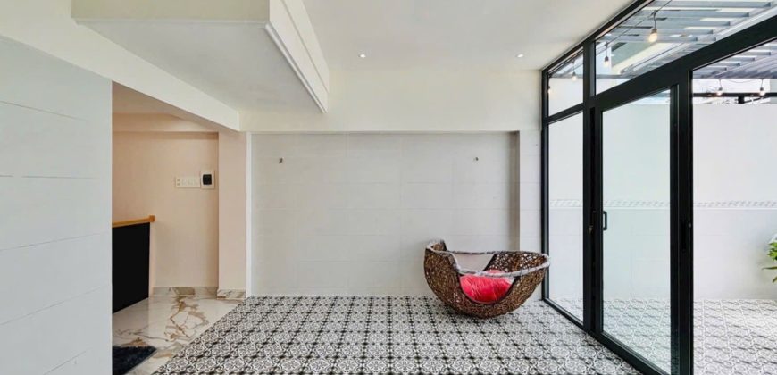 Sân thượng nhà Gò Vấp đường Quang Trung Phường 10 quận Gò Vấp thoáng mát,dón gió chiều