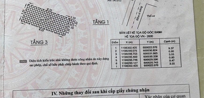 Bán Nhà Đẹp Gò Vấp Đường Phan Văn Trị Phường 10, 3 Tầng Full Nội Thất
