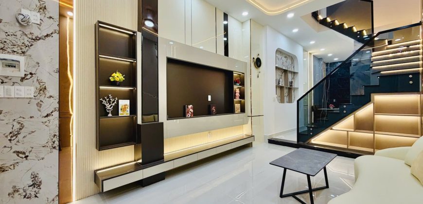 Bán Nhà Nguyễn Văn Khối |Phường 8 Cũ Dưới 6 Tỷ – 4 Tầng, Hẻm Thông