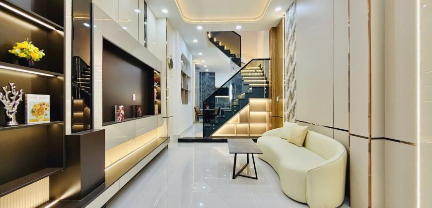 Bán Nhà Nguyễn Văn Khối |Phường 8 Cũ Dưới 6 Tỷ – 4 Tầng, Hẻm Thông